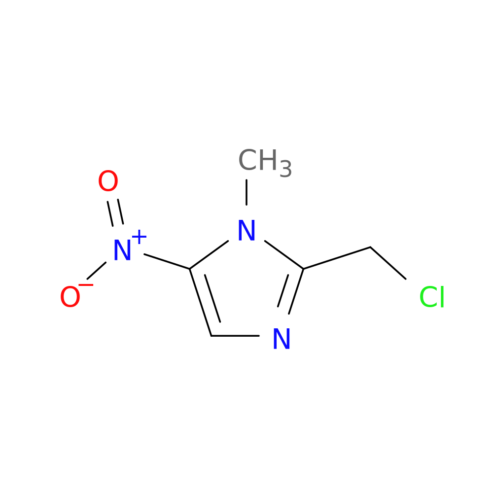 2-(Chloromethyl)-1-methyl-5-nitro-1H-imidazole