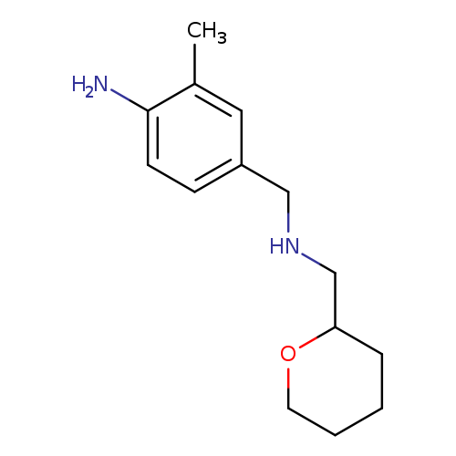 2-Methyl-4-([(oxan-2-ylmethyl)amino]methyl)aniline