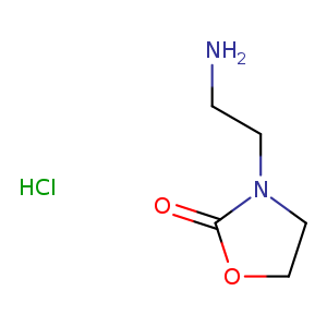 2-Oxazolidinone, 3-(2-aminoethyl)-, hydrochloride (1:1)