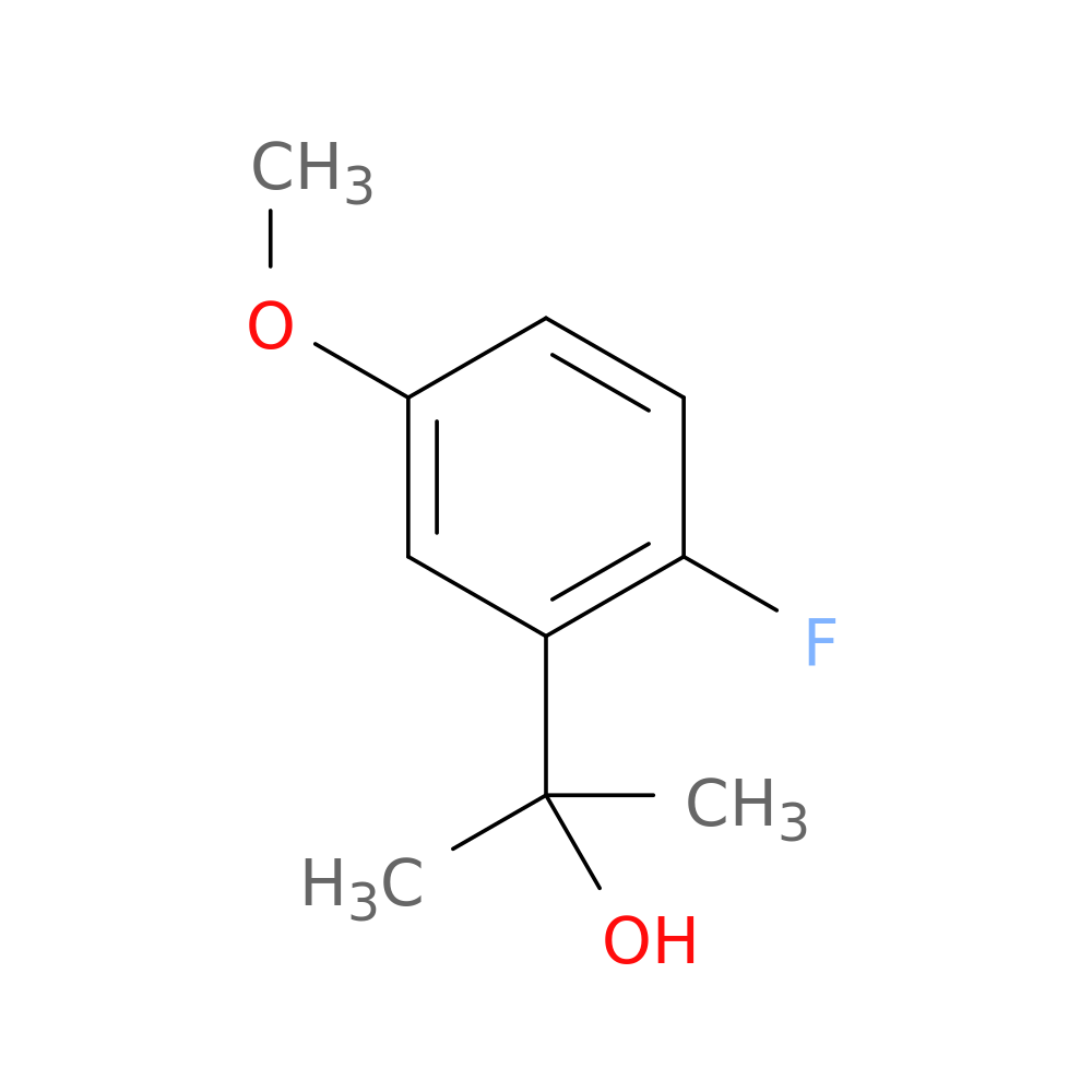 2-(2-Fluoro-5-methoxyphenyl)propan-2-ol