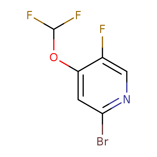 2-Bromo-4-(difluoromethoxy)-5-fluoropyridine