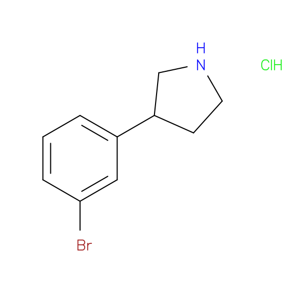 3-(3-Bromophenyl)Pyrrolidine Hydrochloride