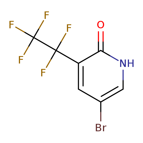 5-bromo-3-(1,1,2,2,2-pentafluoroethyl)-1,2-dihydropyridin-2-one