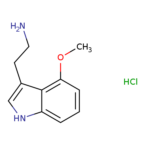 2-(4-methoxy-1H-indol-3-yl)ethan-1-amine hydrochloride