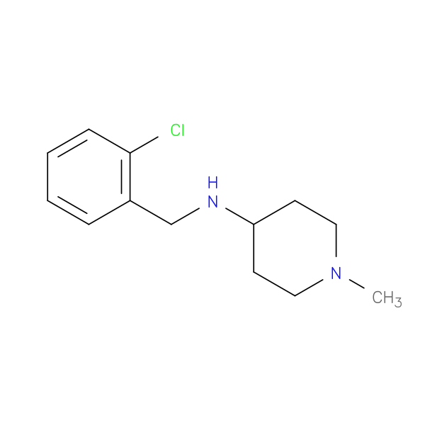 N-(2-Chlorobenzyl)-1-methylpiperidin-4-amine