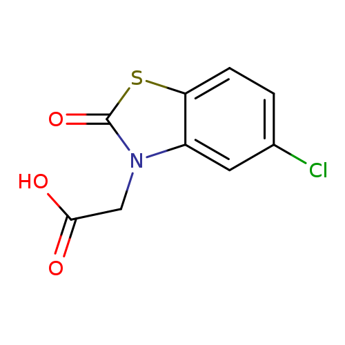 2-Oxo-5-chloro-2,3-dihydrobenzothiazole-3-acetic acid