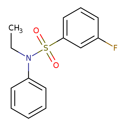 N-ethyl-3-fluoro-N-phenylbenzenesulfonamide