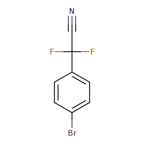 2-(4-bromophenyl)-2,2-difluoroacetonitrile