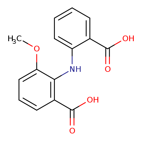 2-((2-Carboxyphenyl)amino)-3-methoxybenzoic acid