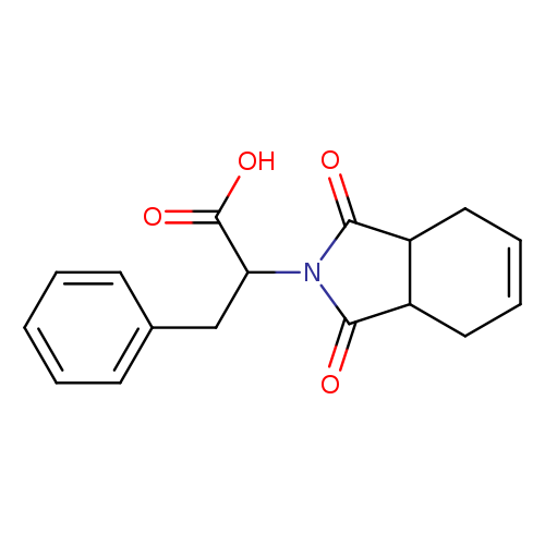 2-(1,3-Dioxo-1,3,3a,4,7,7a-hexahydro-2h-isoindol-2-yl)-3-phenylpropanoic acid