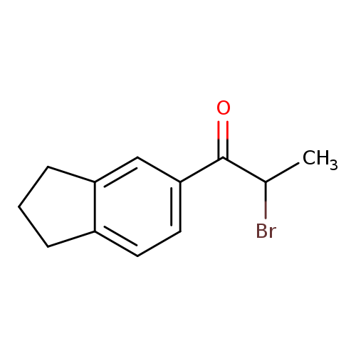 2-Bromo-1-(2,3-dihydro-1h-inden-5-yl)propan-1-one