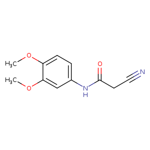2-cyano-N-(3,4-dimethoxyphenyl)acetamide