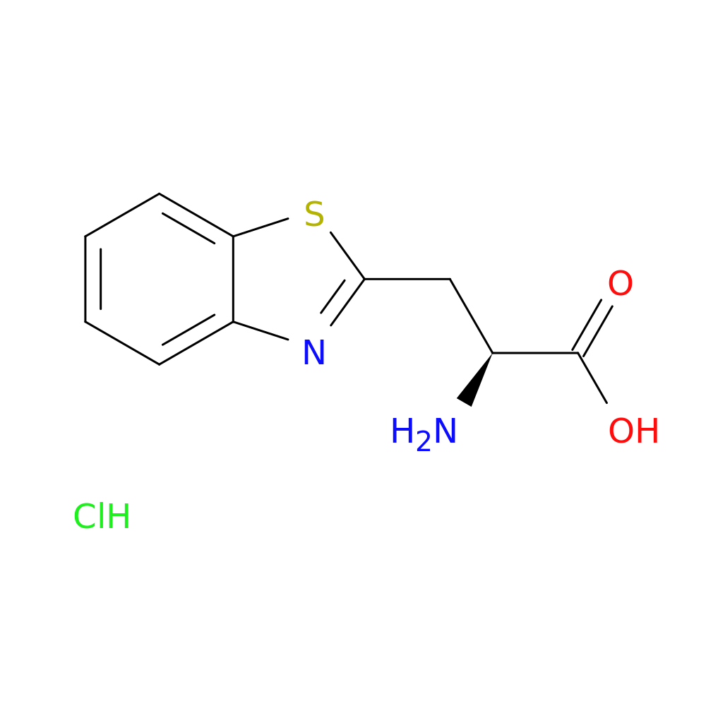 (2S)-2-Amino-3-(1,3-benzothiazol-2-yl)propanoic acid hydrochloride