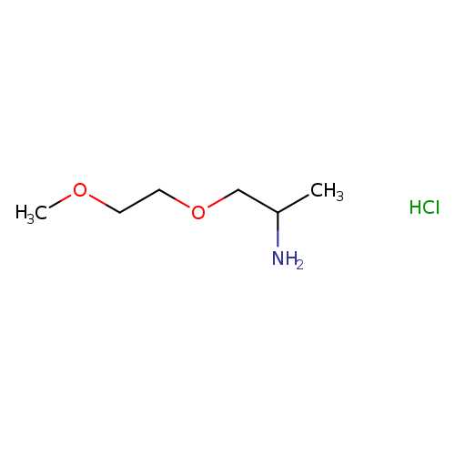 1-(2-aminopropoxy)-2-methoxyethane hydrochloride