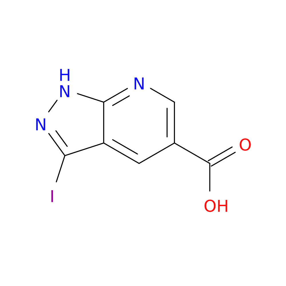 3-Iodo-1H-pyrazolo[3,4-b]pyridine-5-carboxylic acid