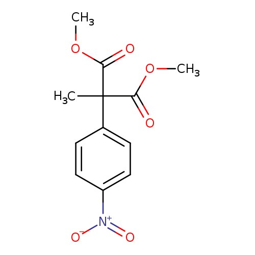 1,3-dimethyl 2-methyl-2-(4-nitrophenyl)propanedioate