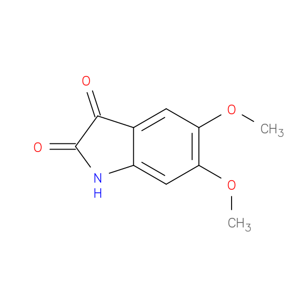 5,6-dimethoxy-2,3-dihydro-1H-indole-2,3-dione