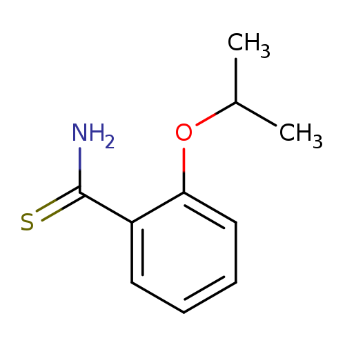 2-(propan-2-yloxy)benzene-1-carbothioamide