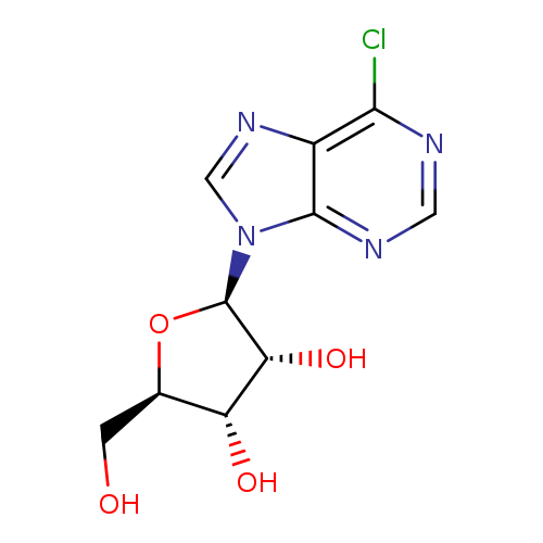 6-Chloropurine 9-β-D-ribofuranoside