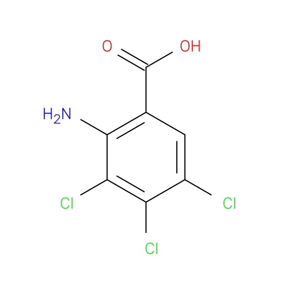 2-Amino-3,4,5-trichlorobenzoic acid