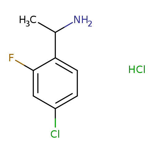 1-(4-Chloro-2-fluoro-phenyl)-ethylaminehydrochloride