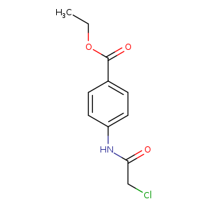 Benzoic acid, 4-[(2-chloroacetyl)amino]-, ethyl ester