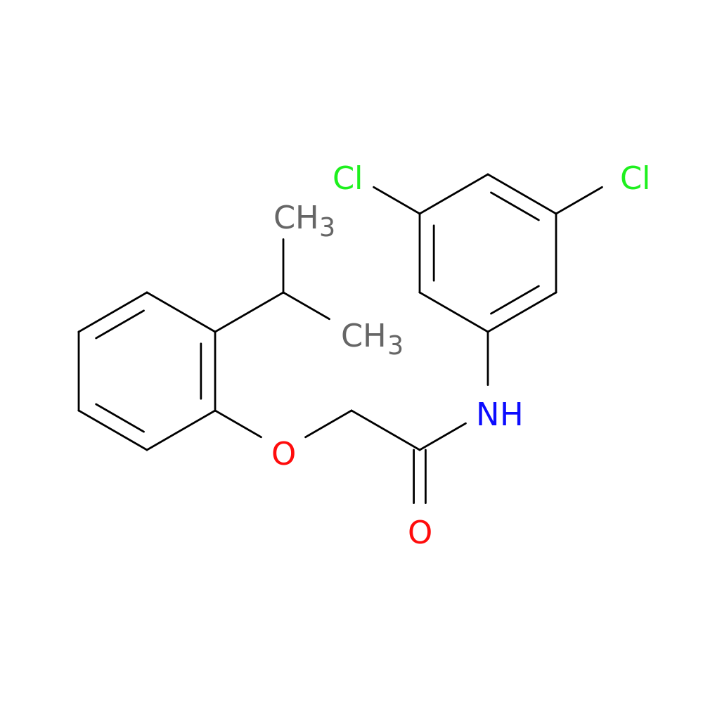 N-(3,5-dichlorophenyl)-2-(2-isopropylphenoxy)acetamide