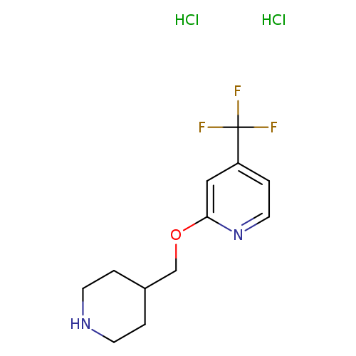 2-[(piperidin-4-yl)methoxy]-4-(trifluoromethyl)pyridine dihydrochloride