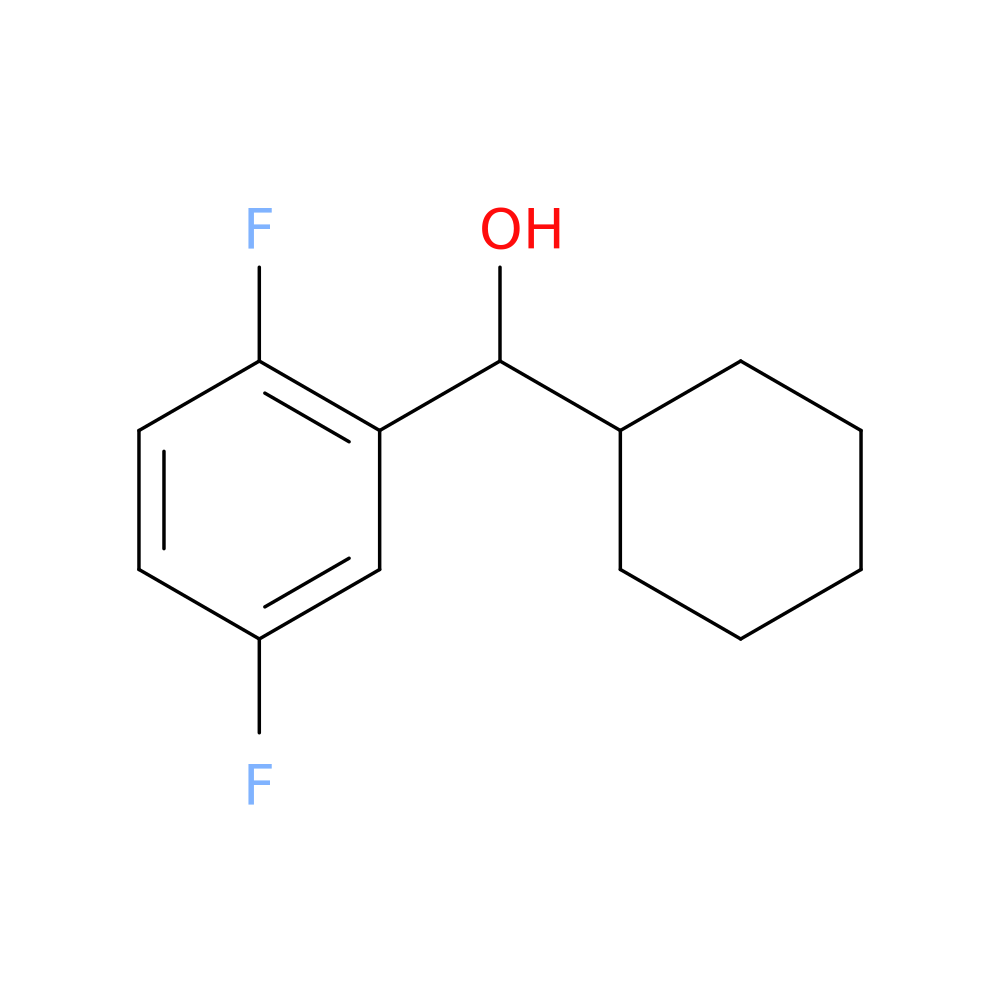 Cyclohexyl (2,5-difluorophenyl)methanol