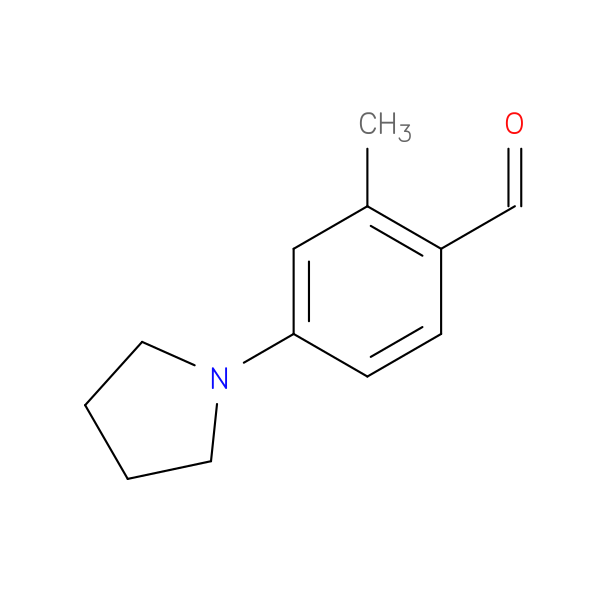 2-Methyl-4-pyrrolidin-1-yl-benzaldehyde