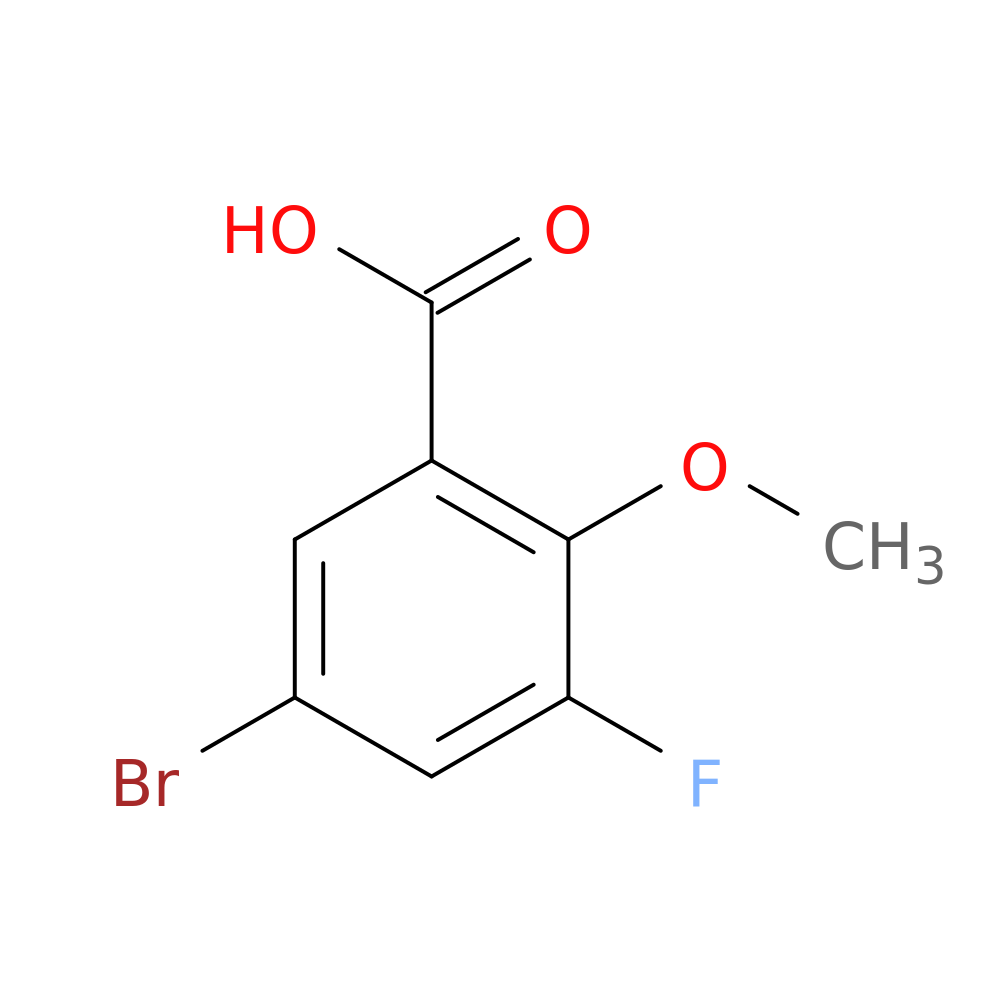5-Bromo-3-fluoro-2-methoxybenzoic acid