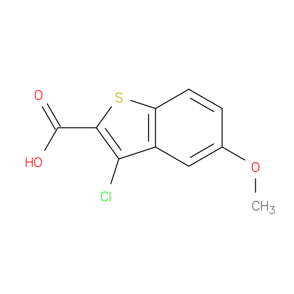 3-Chloro-5-methoxybenzo[b]thiophene-2-carboxylic acid