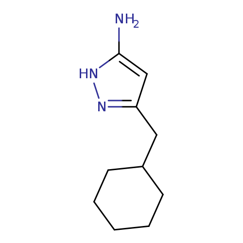 3-(cyclohexylmethyl)-1H-pyrazol-5-amine