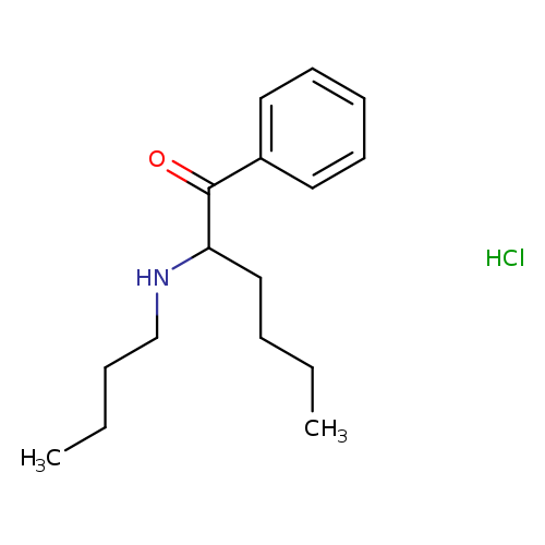 2-(butylamino)-1-phenyl-1-hexanone, monohydrochloride