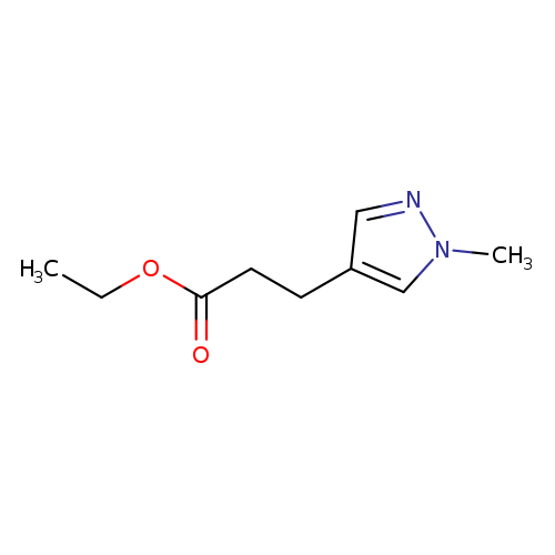 ethyl 3-(1-methyl-1H-pyrazol-4-yl)propanoate