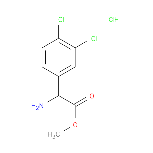 Methyl 2-Amino-2-(3,4-dichlorophenyl)acetate Hydrochloride