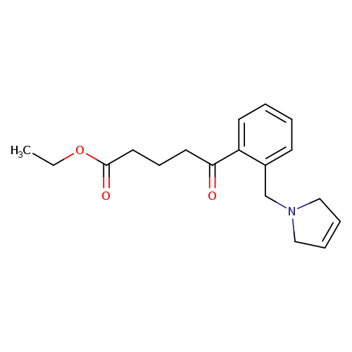 Ethyl 5-(2-((2,5-dihydro-1H-pyrrol-1-yl)methyl)phenyl)-5-oxopentanoate