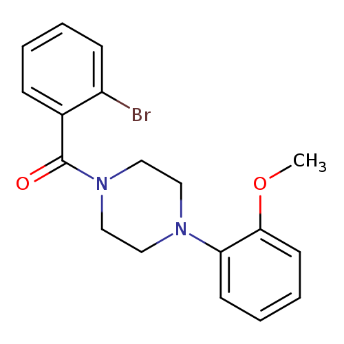 1-(2-bromobenzoyl)-4-(2-methoxyphenyl)piperazine