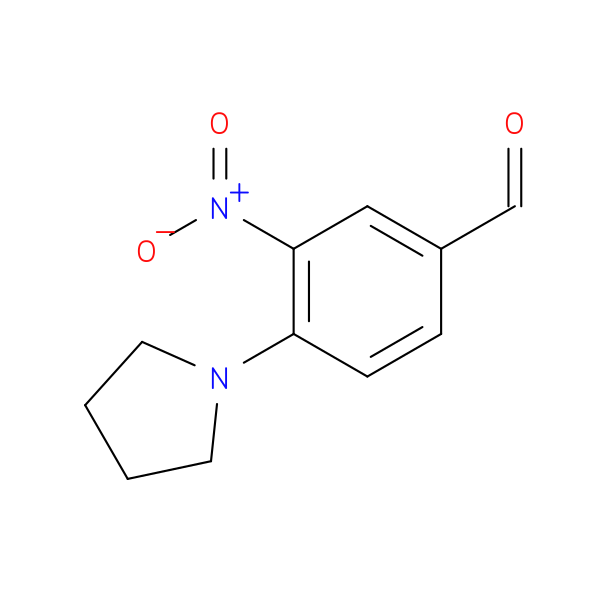 3-Nitro-4-(pyrrolidin-1-yl)benzaldehyde