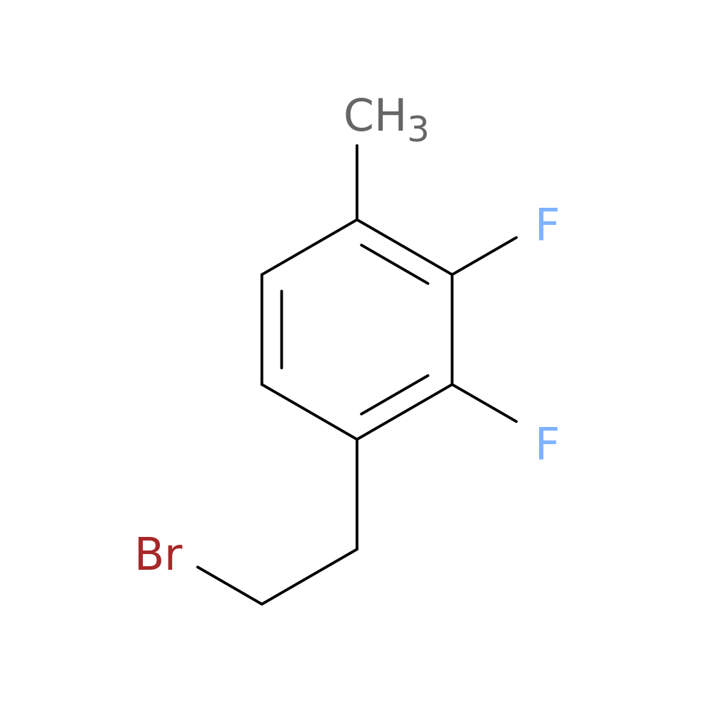 1-(2-bromoethyl)-2,3-difluoro-4-methylbenzene