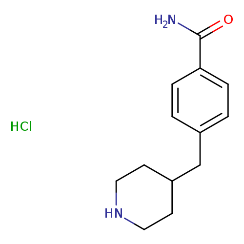 Benzamide, 4-(4-piperidinylmethyl)-, hydrochloride (1