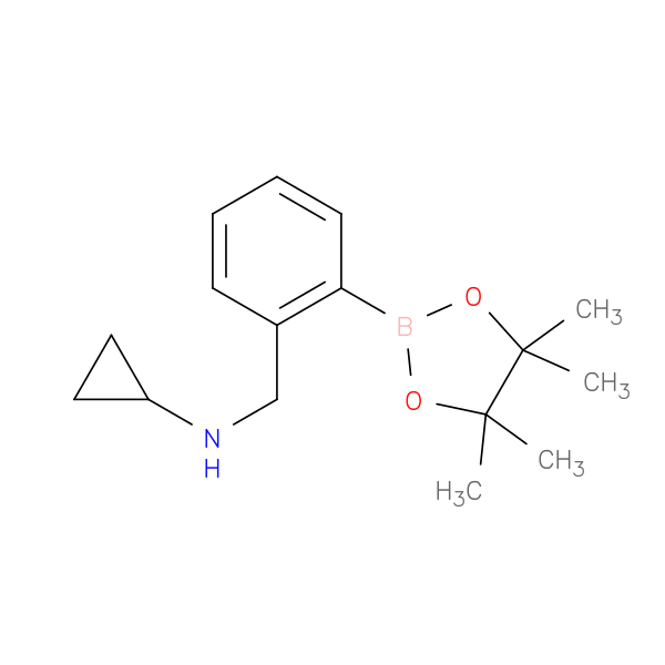 N-(2-(4,4,5,5-tetramethyl-1,3,2-dioxaborolan-2-yl)benzyl)cyclopropanamine