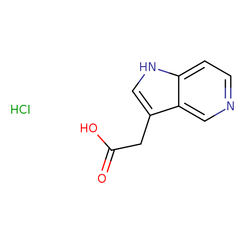 2-{1H-pyrrolo[3,2-c]pyridin-3-yl}aceticacidhydrochloride