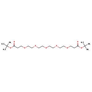 3-[2-[2-[2-[2-(2-tert-Butoxycarbonylethoxy)ethoxy]ethoxy]ethoxy]ethoxy]propionic acid tert-butyl ester