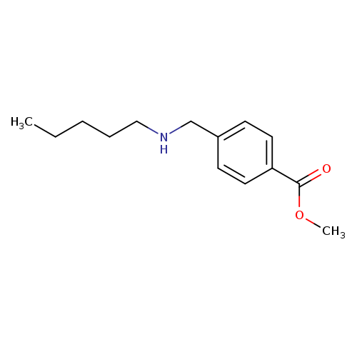 Methyl 4-[(pentylamino)methyl]benzoate