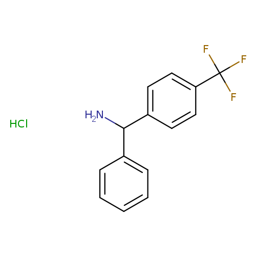 phenyl[4-(trifluoromethyl)phenyl]methanamine hydrochloride