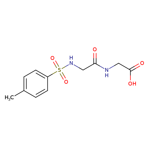 ({[(4-METHYLPHENYL)SULFONYL]AMINO}ACETYL)AMINO]ACETIC ACID