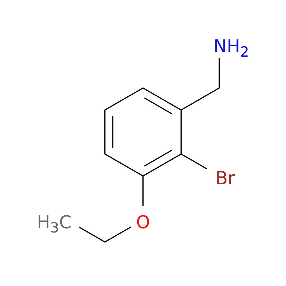 (2-Bromo-3-ethoxyphenyl)methanamine