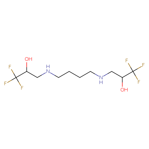 1,1,1-trifluoro-3-({4-[(3,3,3-trifluoro-2-hydroxypropyl)amino]butyl}amino)propan-2-ol