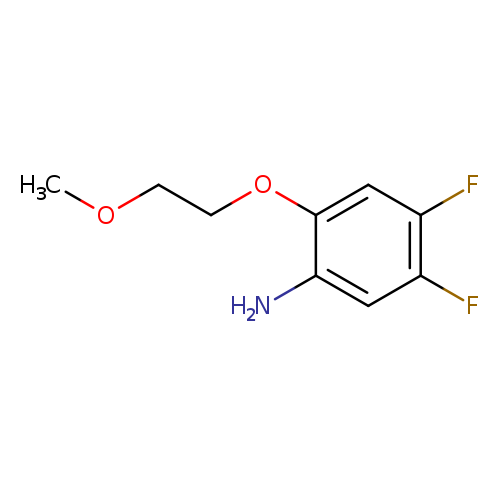4,5-Difluoro-2-(2-methoxyethoxy)aniline